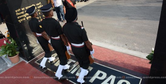 Cadets crossing Antim pag for the first and last time